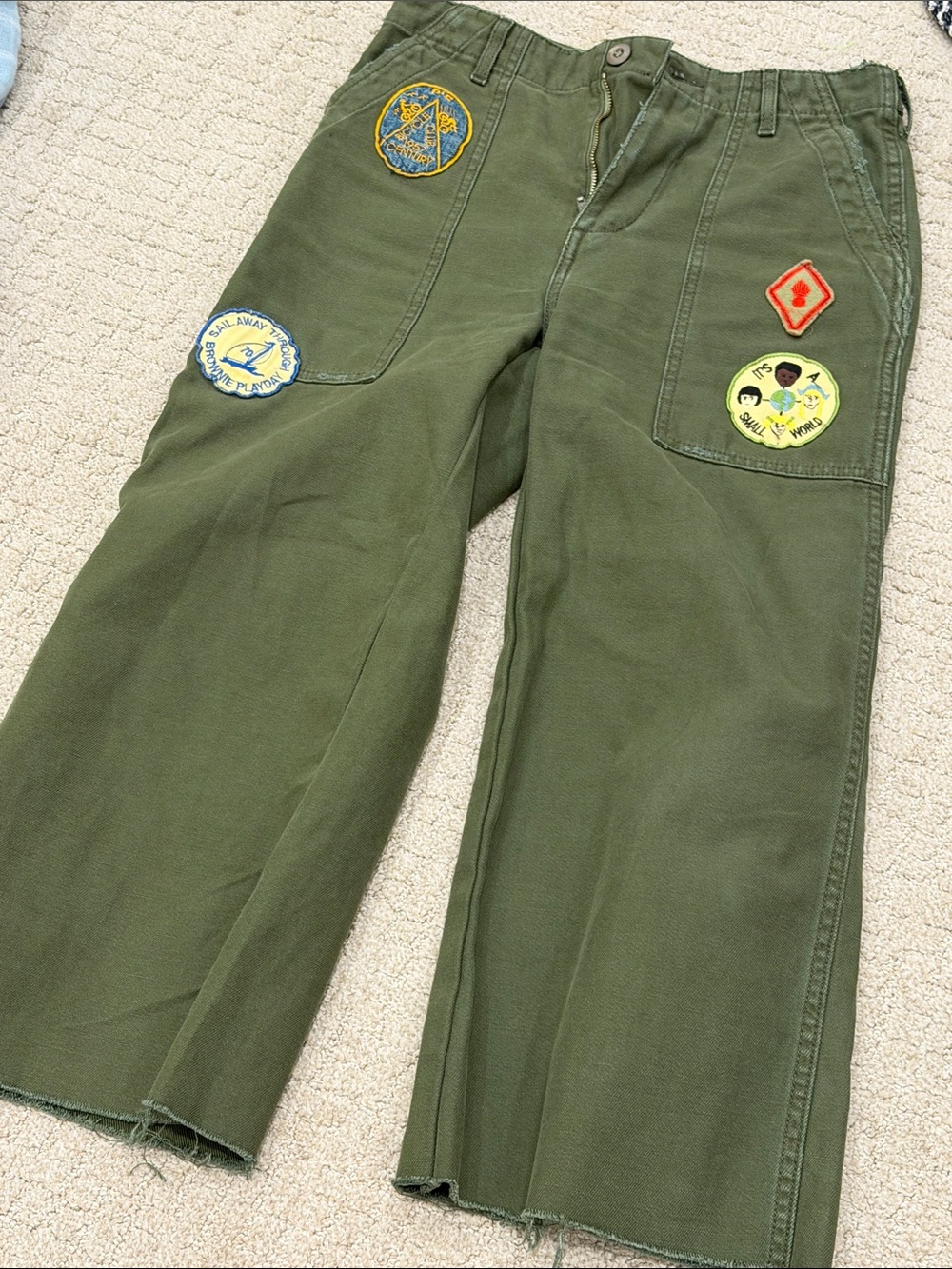 Roy Roger’s Old Glory Patch Cargo Pants